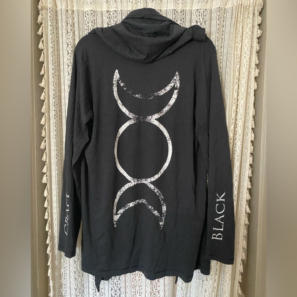 Blackcraft Cult Triple Moon Cardigan XL
